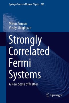 Strongly Correlated Fermi Systems (eBook, PDF) - Amusia, Miron; Shaginyan, Vasily