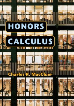 Honors Calculus (eBook, PDF) - Maccluer, Charles R.