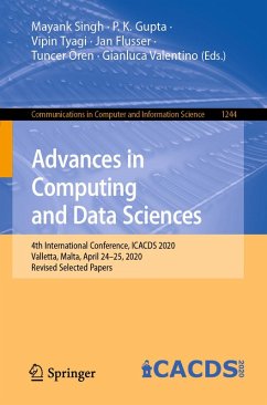 Cover Advances in Computing and Data Sciences (eBook, PDF)