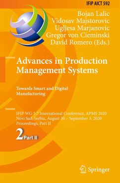 Advances in Production Management Systems. Towards Smart and Digital Manufacturing