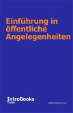 Einführung in öffentliche Angelegenheiten (eBook, ePUB)