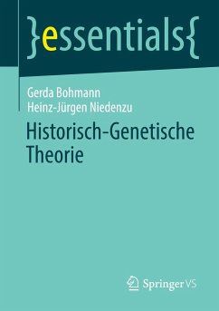 Historisch-Genetische Theorie - Niedenzu, Heinz-Jürgen;Bohmann, Gerda