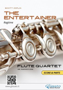 Flute Quartet: The Entertainer (score & parts) (fixed-layout eBook, ePUB) - Joplin, Scott