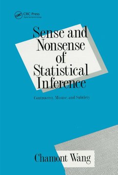 Sense and Nonsense of Statistical Inference (eBook, PDF) - Wang, Charmont