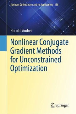 Nonlinear Conjugate Gradient Methods for Unconstrained Optimization (eBook, PDF) - Andrei, Neculai