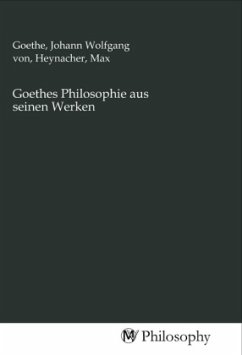 Goethes Philosophie aus seinen Werken