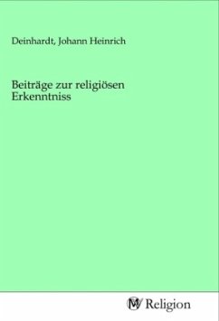 Beiträge zur religiösen Erkenntniss