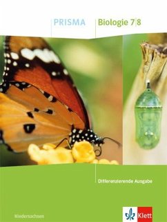 Cover PRISMA Biologie 7/8. Schulbuch Klasse7/8. Differenzierende Ausgabe Niedersachsen