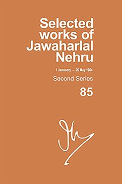 Cover Selected Works of Jawaharlal Nehru, Second Series, Vol-85, 1 Jan-26 May 1964