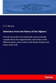 Selections From the Poetry of the Afghans