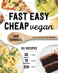 Fast Easy Cheap Vegan - Turnbull, Sam