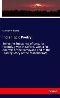Cover Indian Epic Poetry;