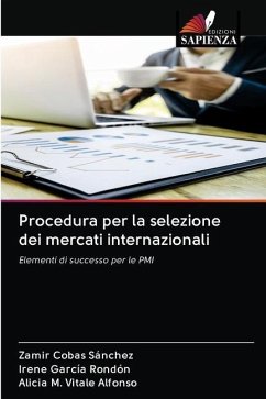 Procedura per la selezione dei mercati internazionali - Cobas Sánchez, Zamir;García Rondón, Irene;Vitale Alfonso, Alicia M.