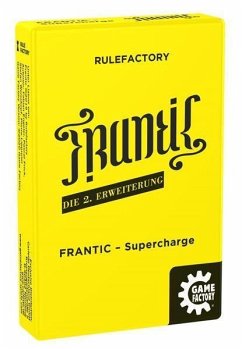 Game Factory 646259 - Frantic Supercharge, 2. Erweiterung, Kartenspiel