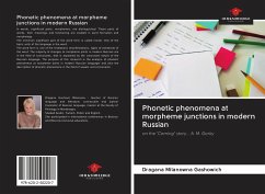 Phonetic phenomena at morpheme junctions in modern Russian - Gashowich, Dragana Milanowna