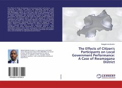 The Effects of Citizen's Participants on Local Government Performance: A Case of Rwamagana District - Ibrahim, Ndagijimana