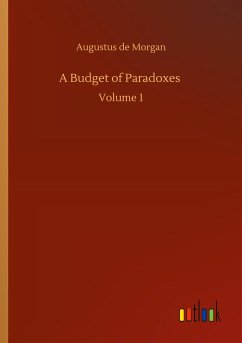 A Budget of Paradoxes - Morgan, Augustus De