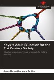 Keys to Adult Education for the 21st Century Society