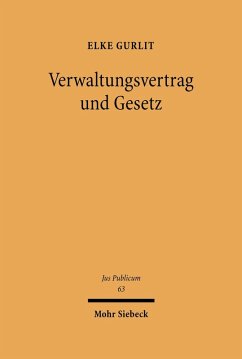 Cover Verwaltungsvertrag und Gesetz (eBook, PDF)