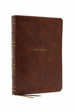 Nrsv, Catholic Bible, Thinline Edition, Leathersoft, Brown, Comfort Print - Catholic Bible Press