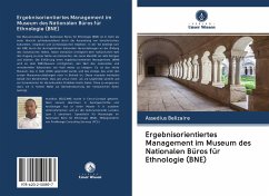 Ergebnisorientiertes Management im Museum des Nationalen Büros für Ethnologie (BNE) - Belizaire, Assedius