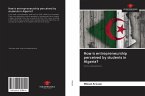 How is entrepreneurship perceived by students in Algeria?