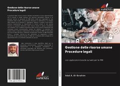 Gestione delle risorse umane Procedure legali - Al-Ibrahim, Adel A.