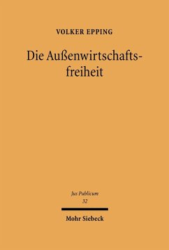 Außenwirtschaftsfreiheit (eBook, PDF) - Epping, Volker