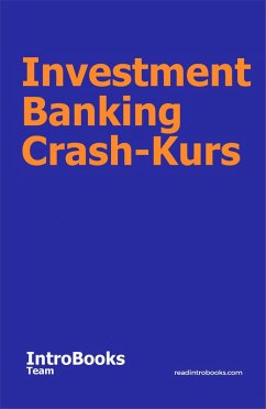 Cover Investment Banking Crash-Kurs (eBook, ePUB)