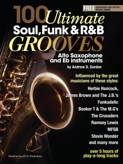 Cover 100 Ultimate Soul, Funk and R&B Grooves for Alto Saxophone and Eb instruments (eBook, ePUB)