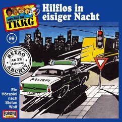 Cover TKKG - Folge 99: Hilflos in eisiger Nacht (MP3-Download)