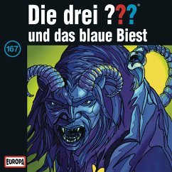 Folge 167: Die drei ??? und das blaue Biest (MP3-Download) - Minninger, André