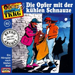 Cover TKKG - Folge 93: Die Opfer mit der kühlen Schnauze (MP3-Download)