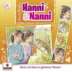 Folge 51: Hanni und Nanni in geheimer Mission (MP3-Download) - Minninger, André; Blyton, Enid