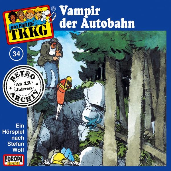 TKKG - Folge 34: Vampir der Autobahn (MP3-Download) von H.G. Francis -  Hörbuch bei bücher.de runterladen