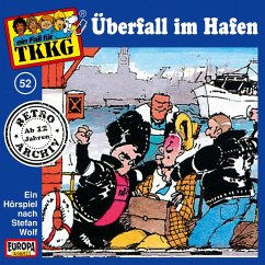 Cover TKKG - Folge 52: Überfall im Hafen (MP3-Download)