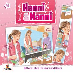 Folge 59: Bittere Lehre für Hanni und Nanni (MP3-Download) - Blyton, Enid; Minninger, André
