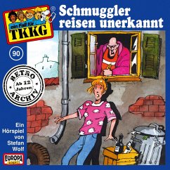Cover TKKG - Folge 90: Schmuggler reisen unerkannt (MP3-Download)