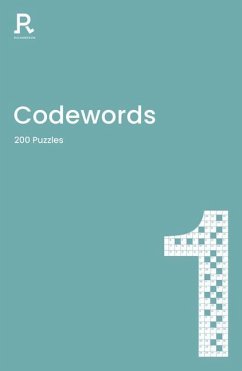 Codewords Book 1: A Codeword Book for Adults Containing 200 Puzzles - Richardson Puzzles and Games