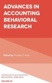 Advances in Accounting Behavioral Research