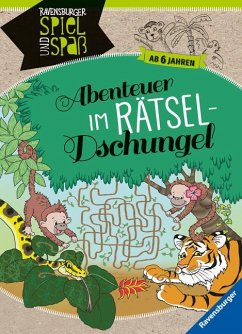 Abenteuer im Rätsel-Dschungel ab 6 Jahren - Conte, Dominique