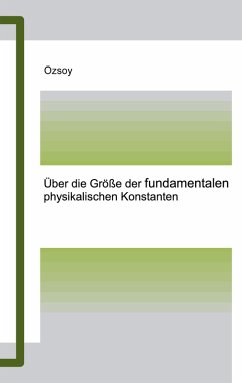 Cover Über die Größe der fundamentalen physikalischen Konstanten (eBook, PDF)