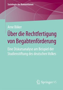 Über die Rechtfertigung von Begabtenförderung - Böker, Arne