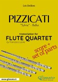 Pizzicati - Flute Quartet score & parts (fixed-layout eBook, ePUB)