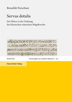 Servus dotalis (eBook, PDF) - Forschner, Benedikt