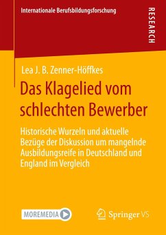 Das Klagelied vom schlechten Bewerber - Zenner-Höffkes, Lea J. B.