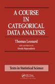 A Course in Categorical Data Analysis (eBook, ePUB)