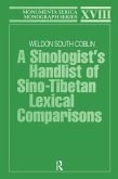 A Sinologists Handlist of Sino-Tibetan Lexical Comparisons (eBook, PDF)