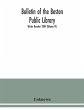 Bulletin of the Boston Public Library;... - Bild 1