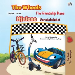 The Wheels -The Friendship Race (English Danish Bilingual Book for Kids) - Books, Kidkiddos; Nusinsky, Inna